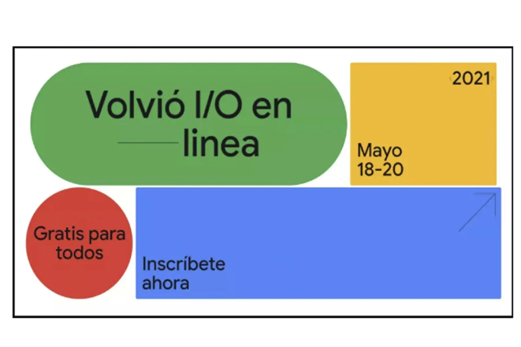 El evento es gratuito y el contenido será accesible para todos. El calendario completo se publicará a fines de abril de 2021. (Foto: Google)