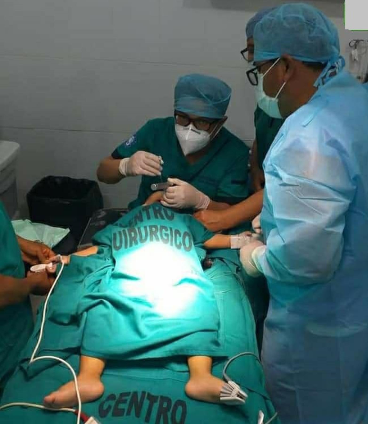 Loreto:Médicos de Yurimaguas extraen con éxito moneda que tragó niña de 1 año y tres meses