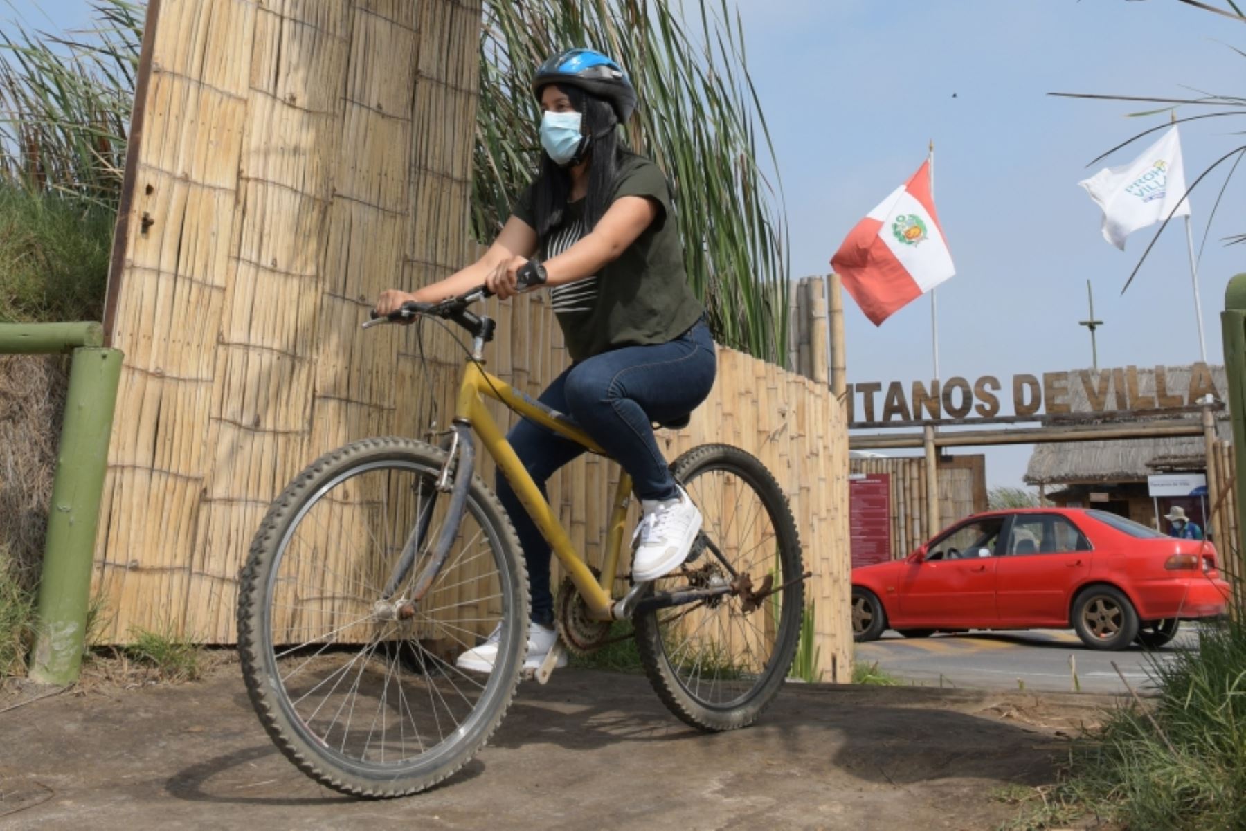 Pantanos de Villa: quienes lleguen en bicicleta pagarán la mitad por la entrada. Foto: ANDINA/difusión.