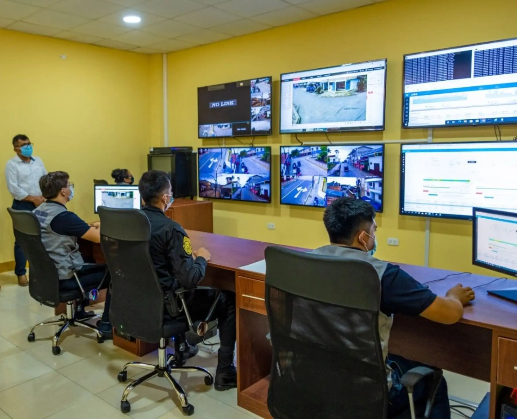 Lamas refuerza seguridad ciudadana con instalación de 25 cámaras de videovigilancia y así garantizar la tranquilidad de los turistas que visitan esta ciudad ubicaada en San Martín. ANDINA/Difusión