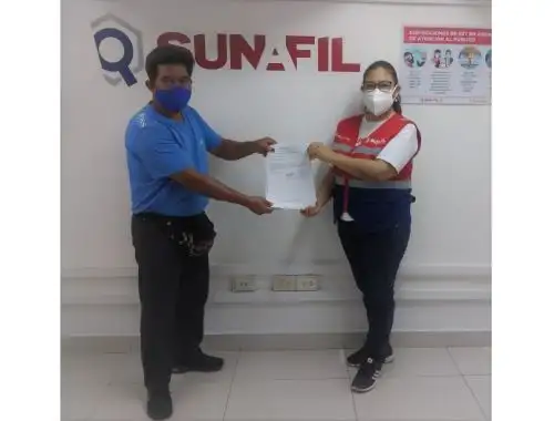 Sunafil restituye a 4 trabajadores del servicio de serenazgo de distrito loretano de Mazán, provincia de Maynas.