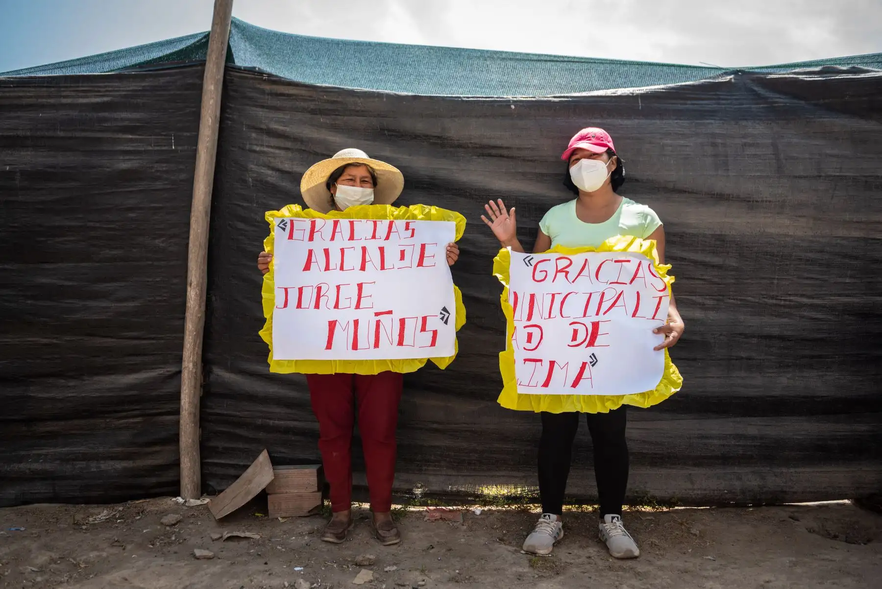 Municipalidad de Lima promueve el programa  "Manos a la Olla",  iniciativa que lleva ayuda a las familias más vulnerables de Lurín teniendo en cuenta todas las medidas de bioseguridad.
Foto: Municipalidad de Lima