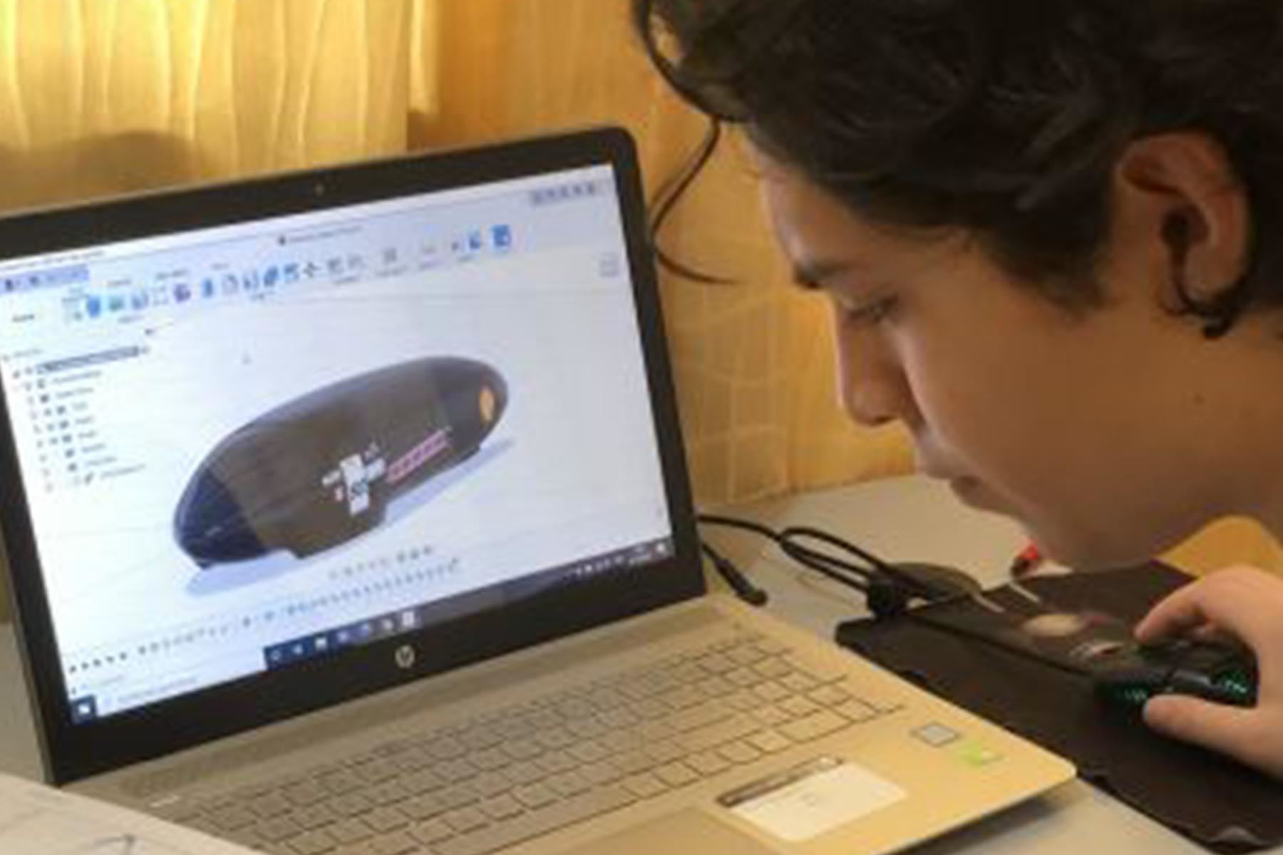 Universitarios diseñan prototipo de vehículo eléctrico a batería y ganan  competencia | Noticias | Agencia Peruana de Noticias Andina