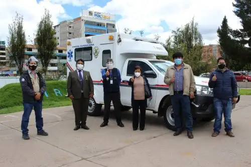Distrito cusqueño de Quiquijana cuenta desde ahora con moderna ambulancia tipo I