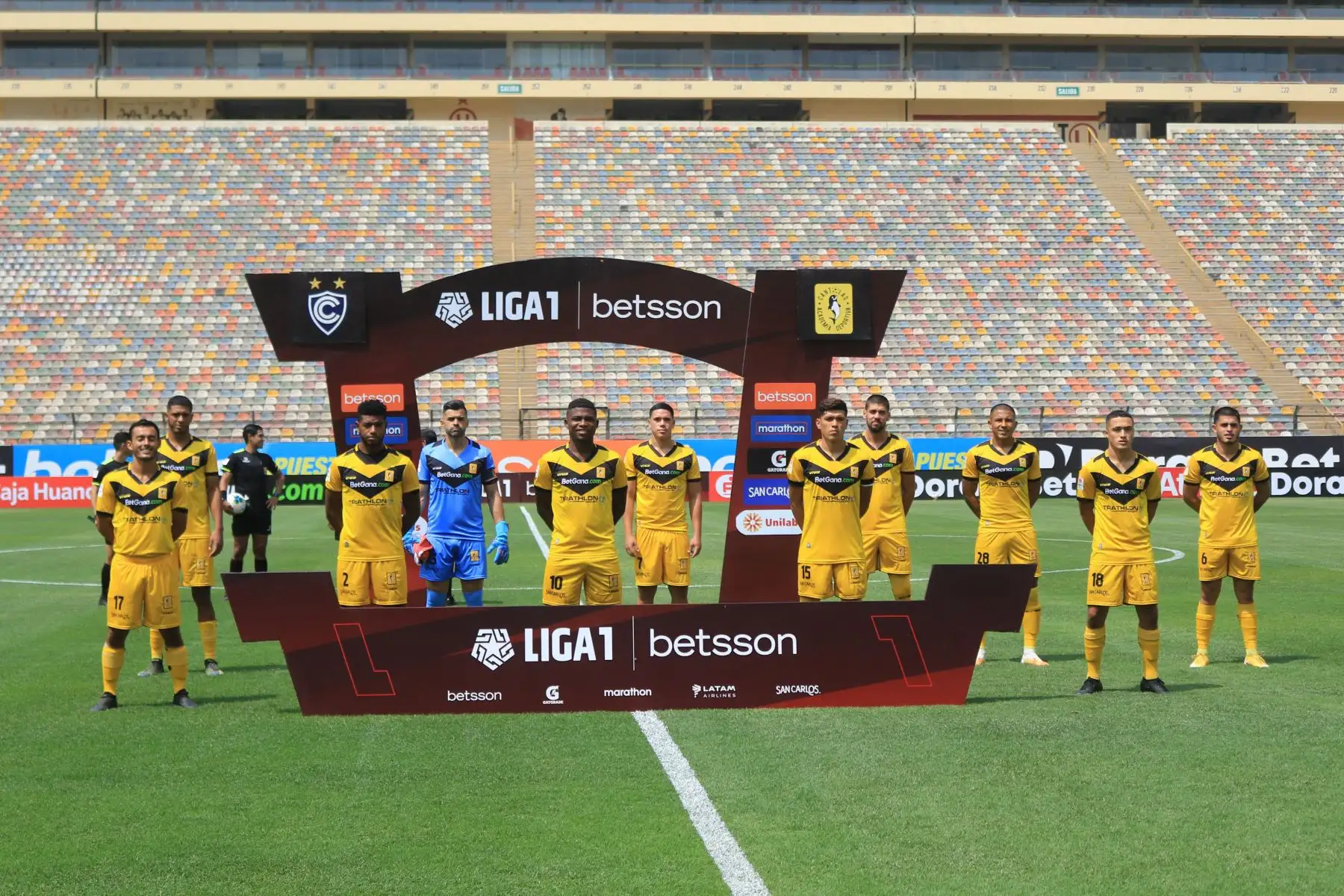 Cienciano del Cusco vence 2 a 0 a Deportivo Cantolao por la Liga 1.

Foto: ANDINA/Liga1