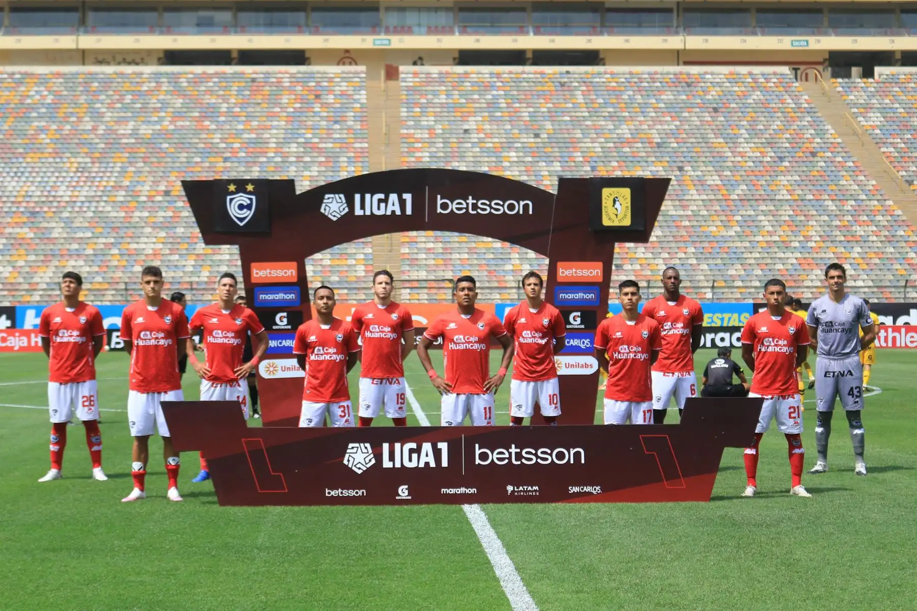 Cienciano del Cusco vence 2 a 0 a Deportivo Cantolao por la Liga 1.

Foto: ANDINA/Liga1