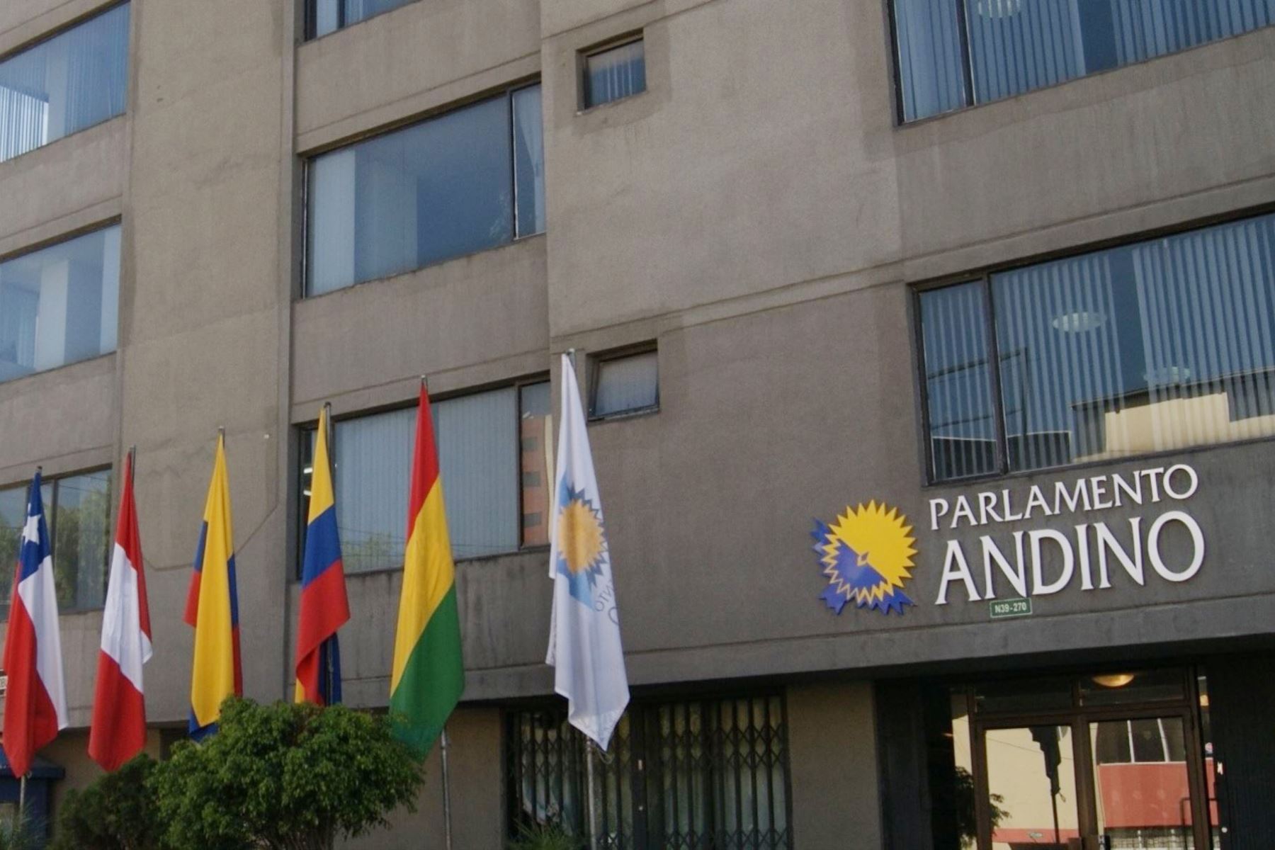 Sede del Parlamento Andino. ANDINA/Difusión