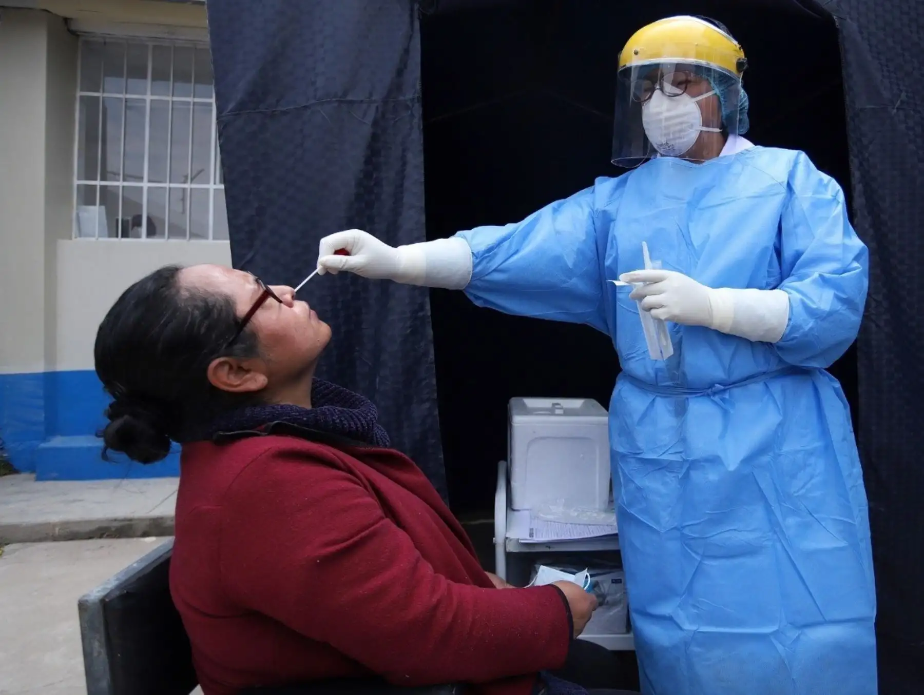 Presencia de nuevas variantes de covid-19 propician el incremento de contagios de coronavirus en la región Junín, afirmó la Diresa. Foto: Pedro Tinoco