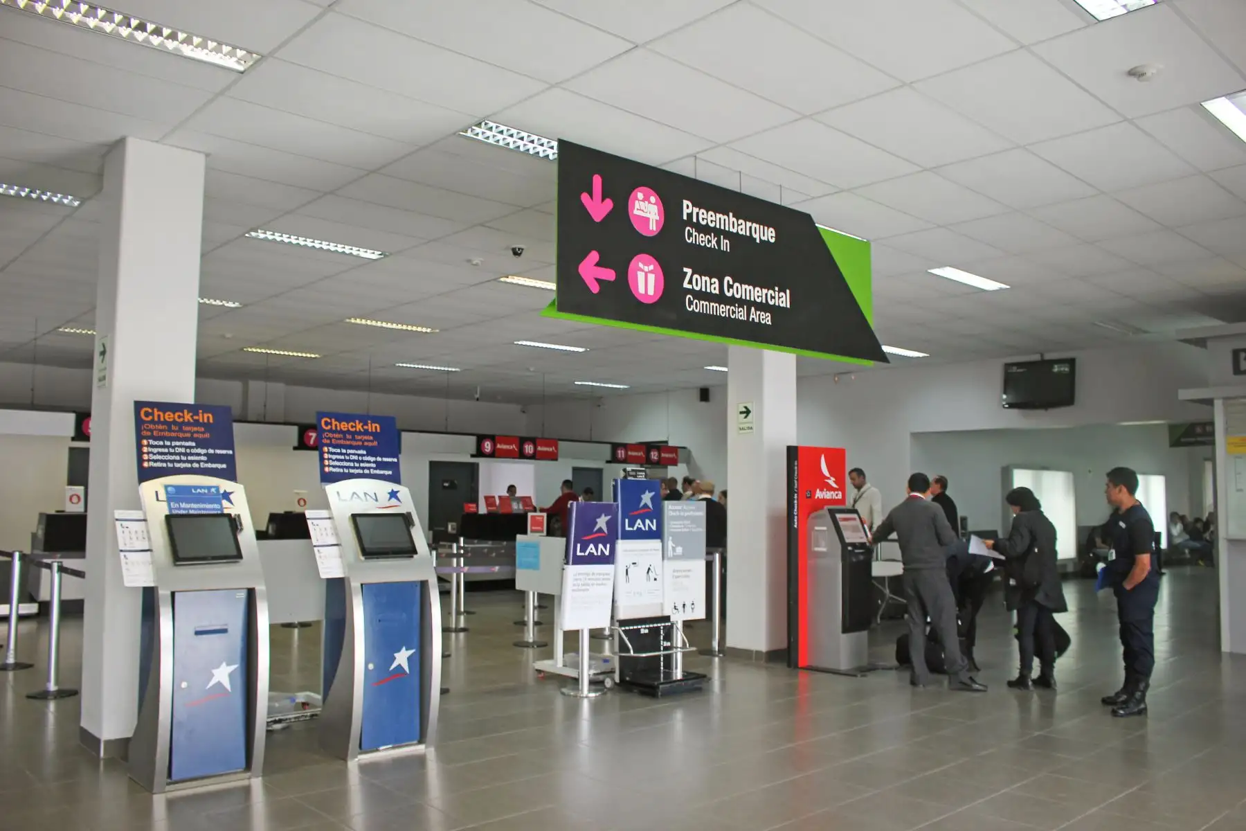 Servicios en aeropuertos. Foto: cortesía Ositran.