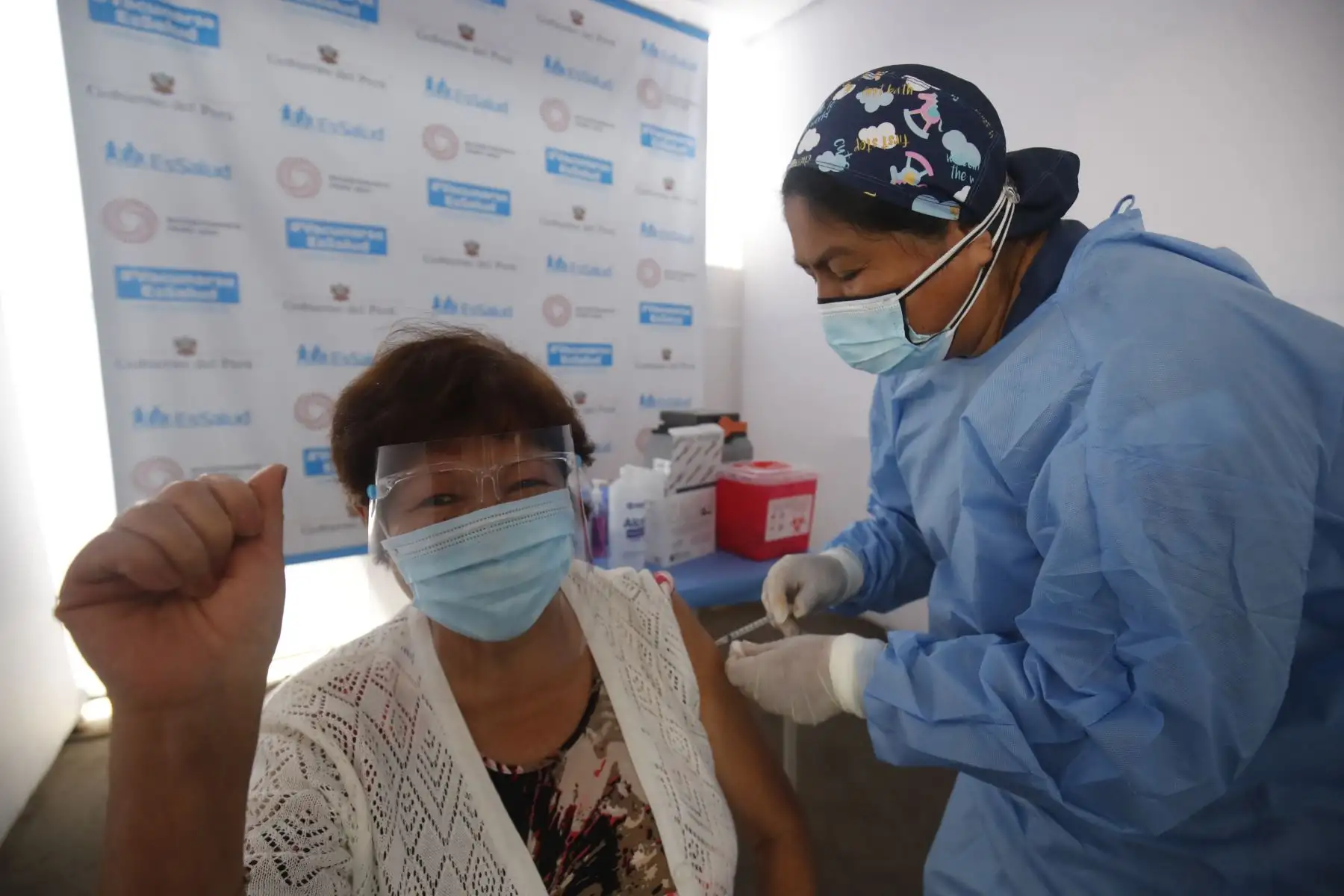 Plan de vacunación masiva contra el nuevo coronavirus en el Parque de Las Leyendas
permitirá inmunizar de manera masiva a los adultos mayores de 80 años en 22 distritos. Foto: ANDINA/Juan Carlos Guzmán