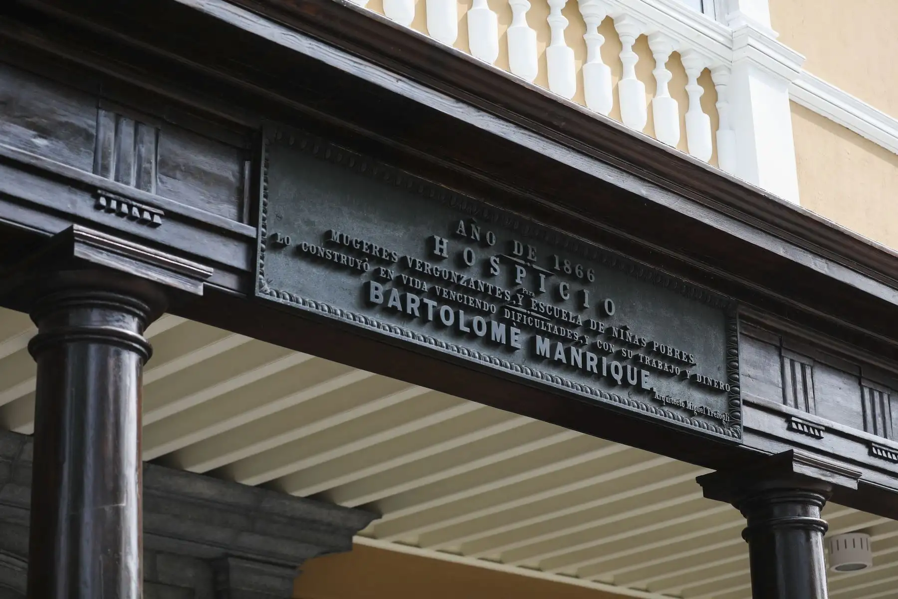 El alcalde de Lima, Jorge Muñoz, presentó el remodelado Hospicio Bartolome Manrique. Foto: ANDINA/Municipalidad de Lima