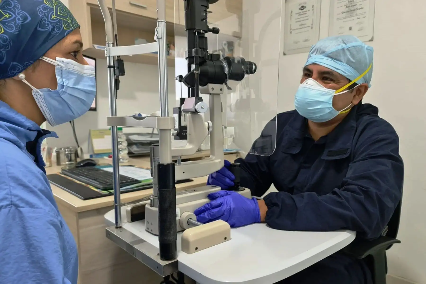¡Cuidado! Estrés por la pandemia podría afectar la salud visual. Foto: ANDINA/Difusión.