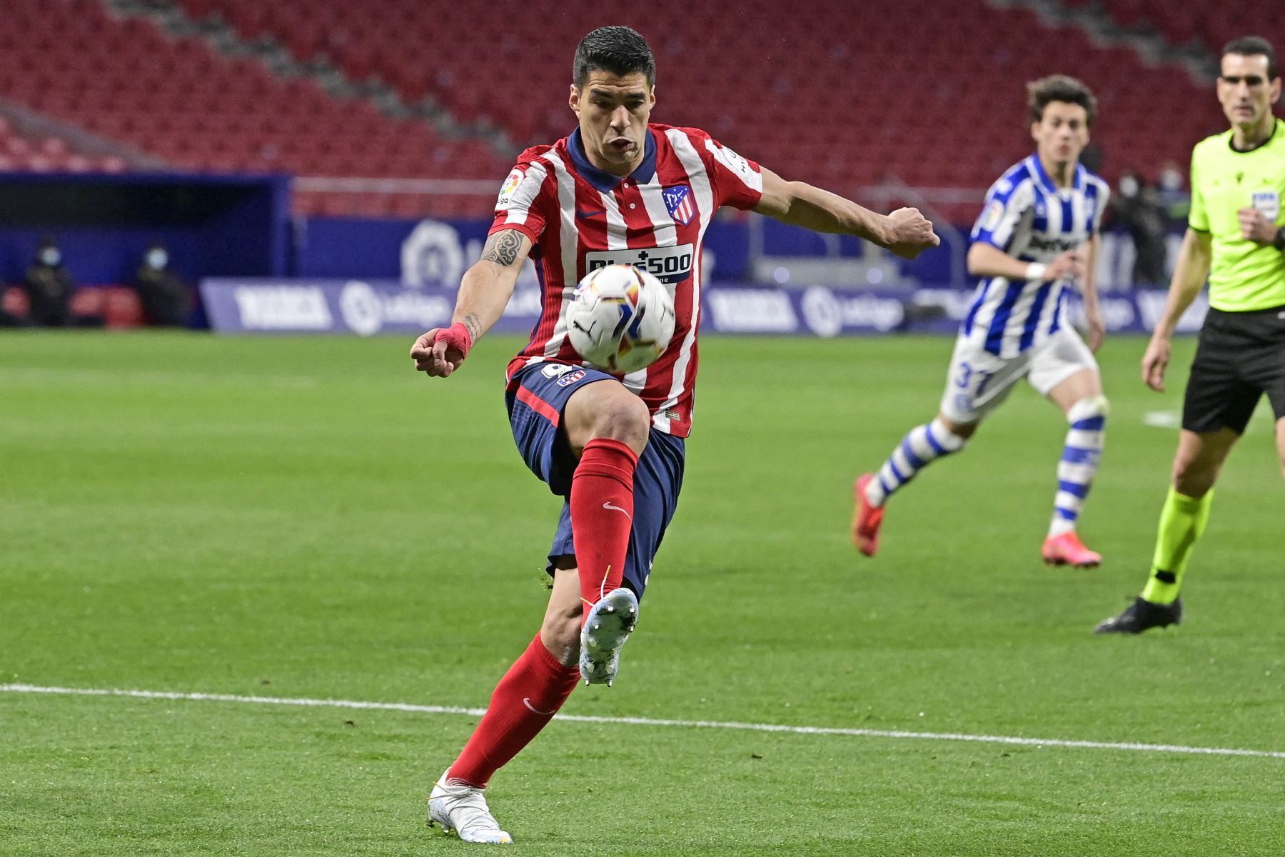 Luis Suárez del Atlético de Madrid. Foto: AFP