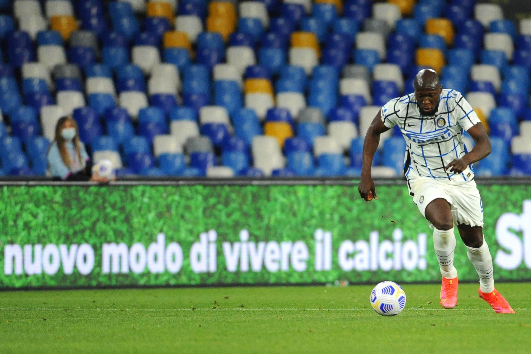 Romelu Lukaku del Inter. Foto: EFE