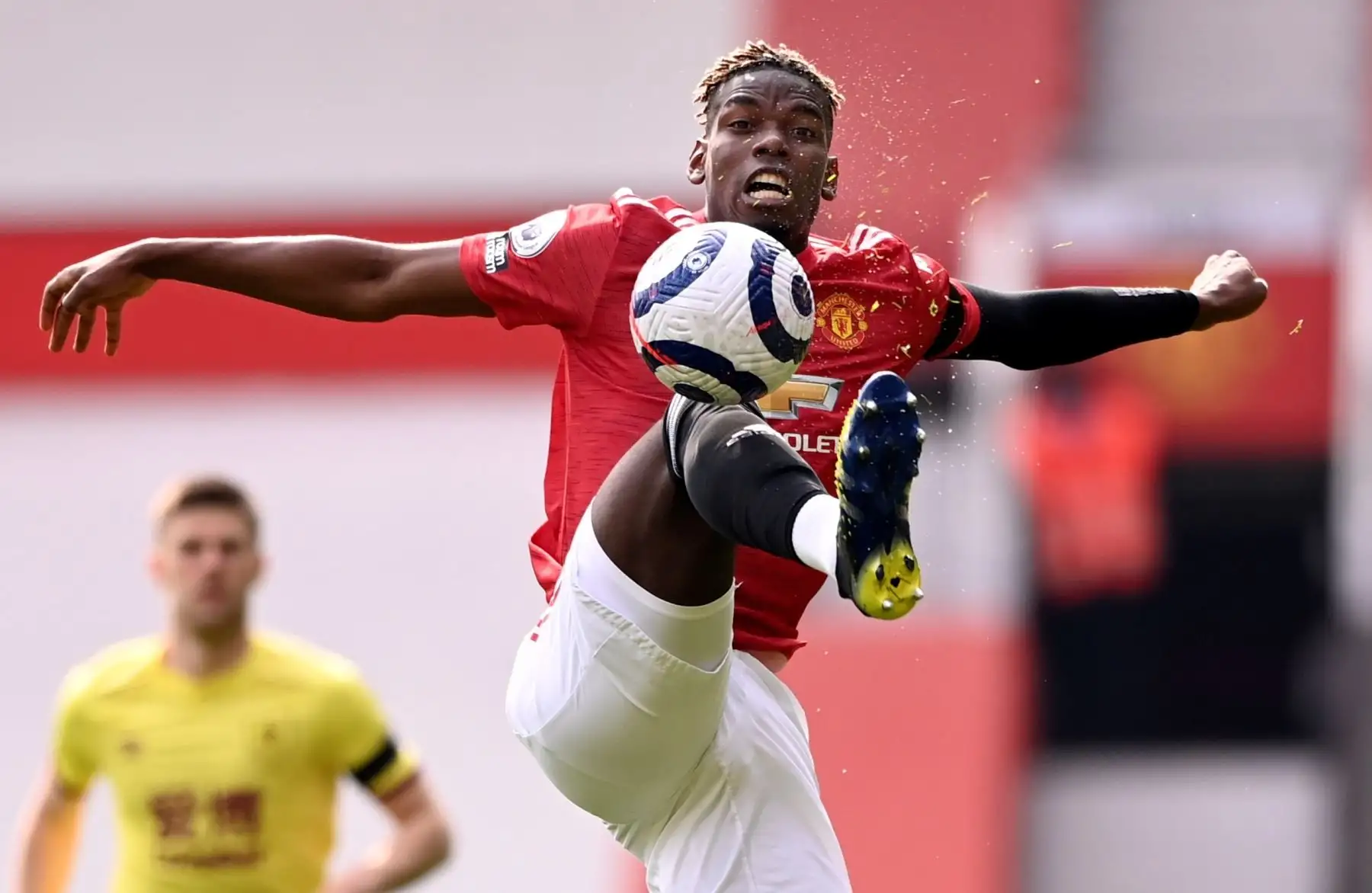Paul Pogba del Manchester United. Foto: EFE