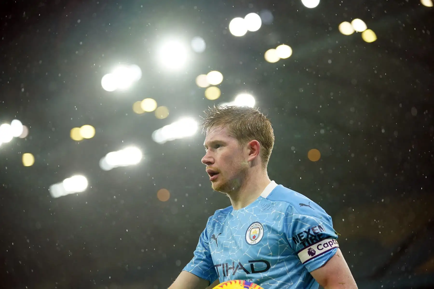 Kevin De Bruyne del Manchester City. Foto: AFP