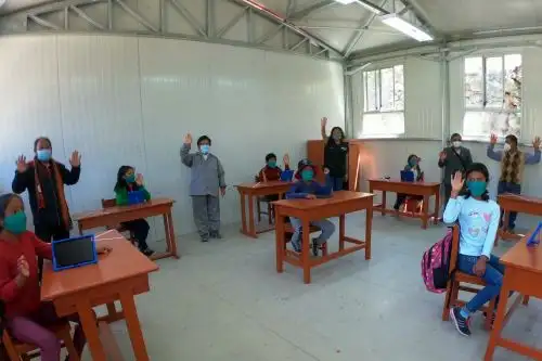 Las instituciones educativas que reanudaron hoy las clases semipresenciales pertenecen a las UGEL de Castilla, La Unión, Caravelí e Islay. Foto: ANDINA/Minedu