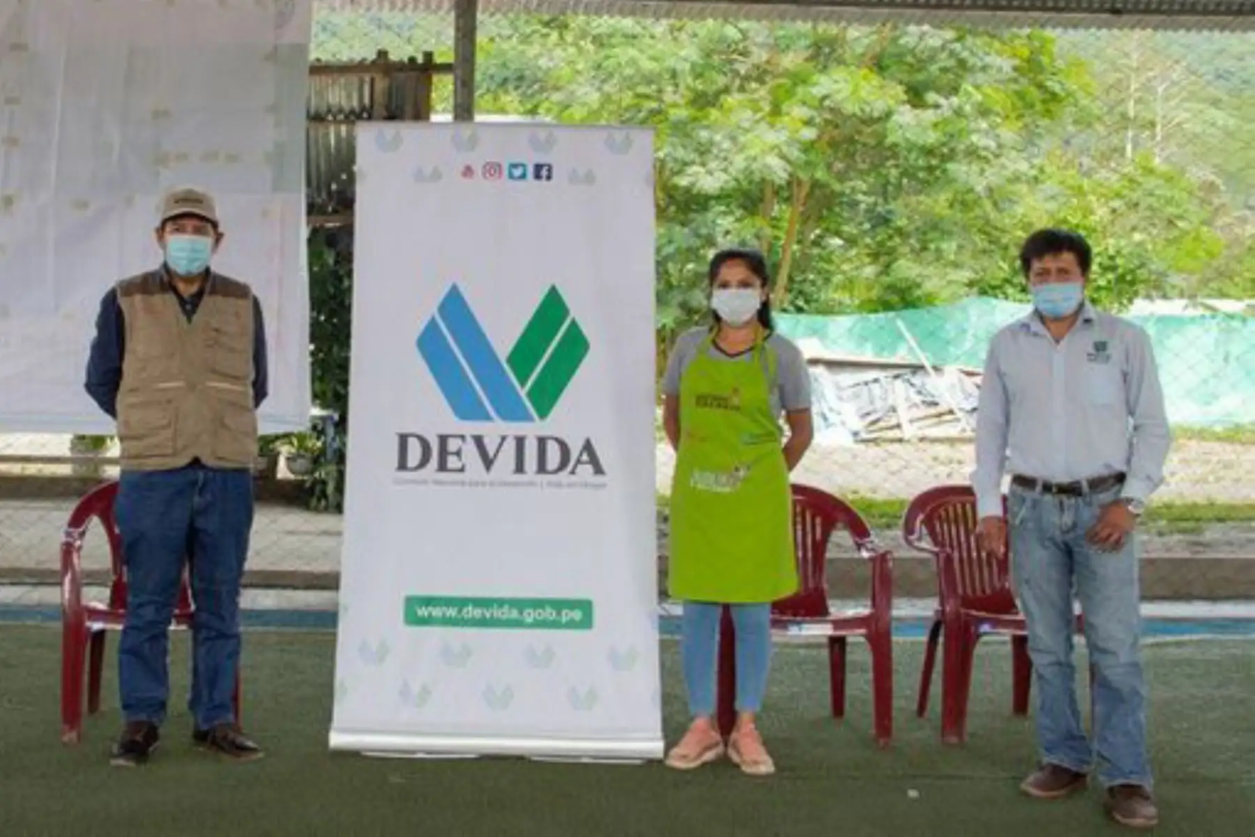 Para este curso de formación de catadores de cacao se tomaron en cuenta las medidas de bioseguridad necesarias para evitar el contagio con el nuevo coronavirus.
