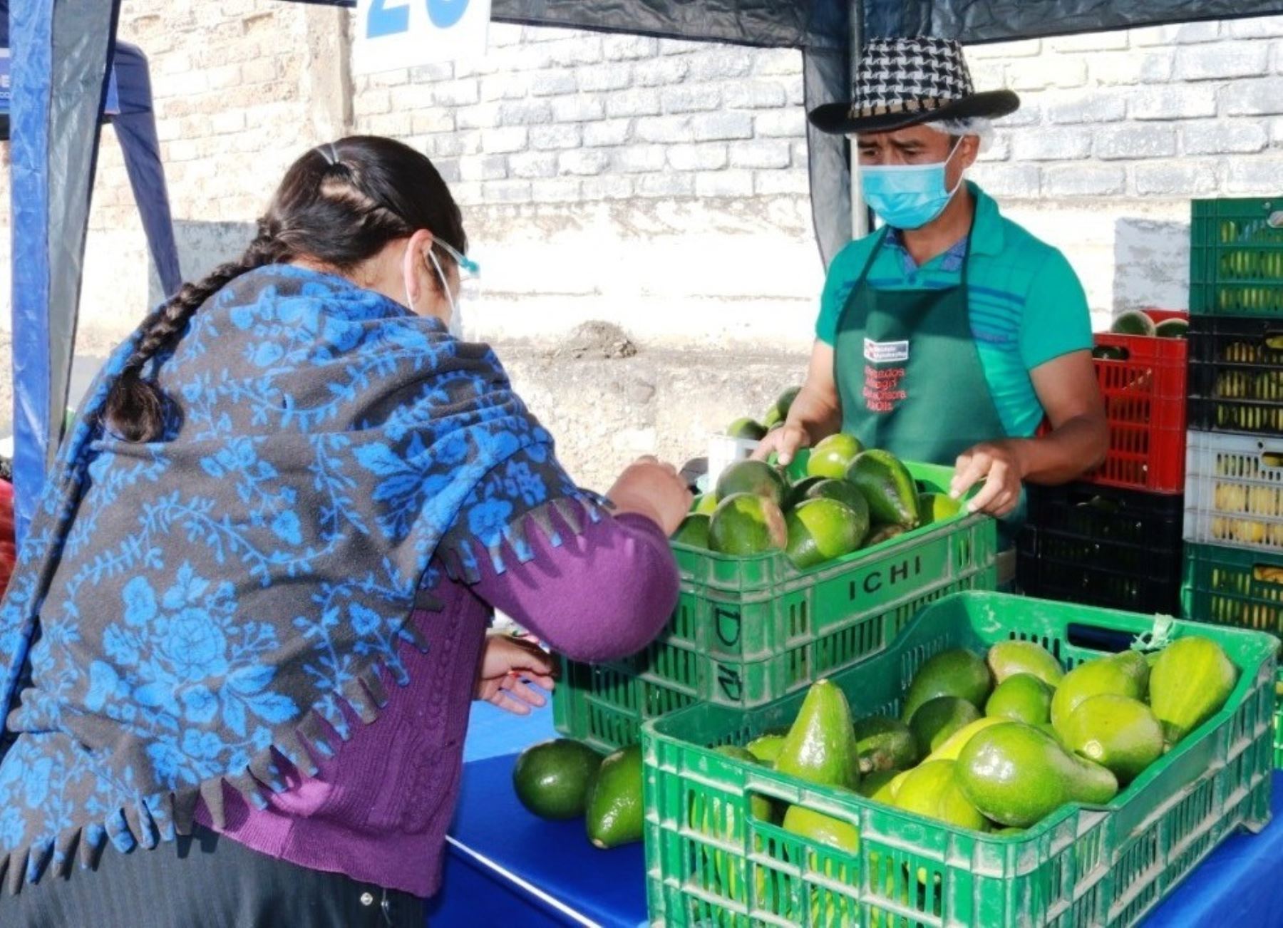 Cajamarca organiza mercado itinerante De la chacra a la olla para este sábado 24, con el apoyo del programa Agro Rural del Midagri. ANDINA/Difusión