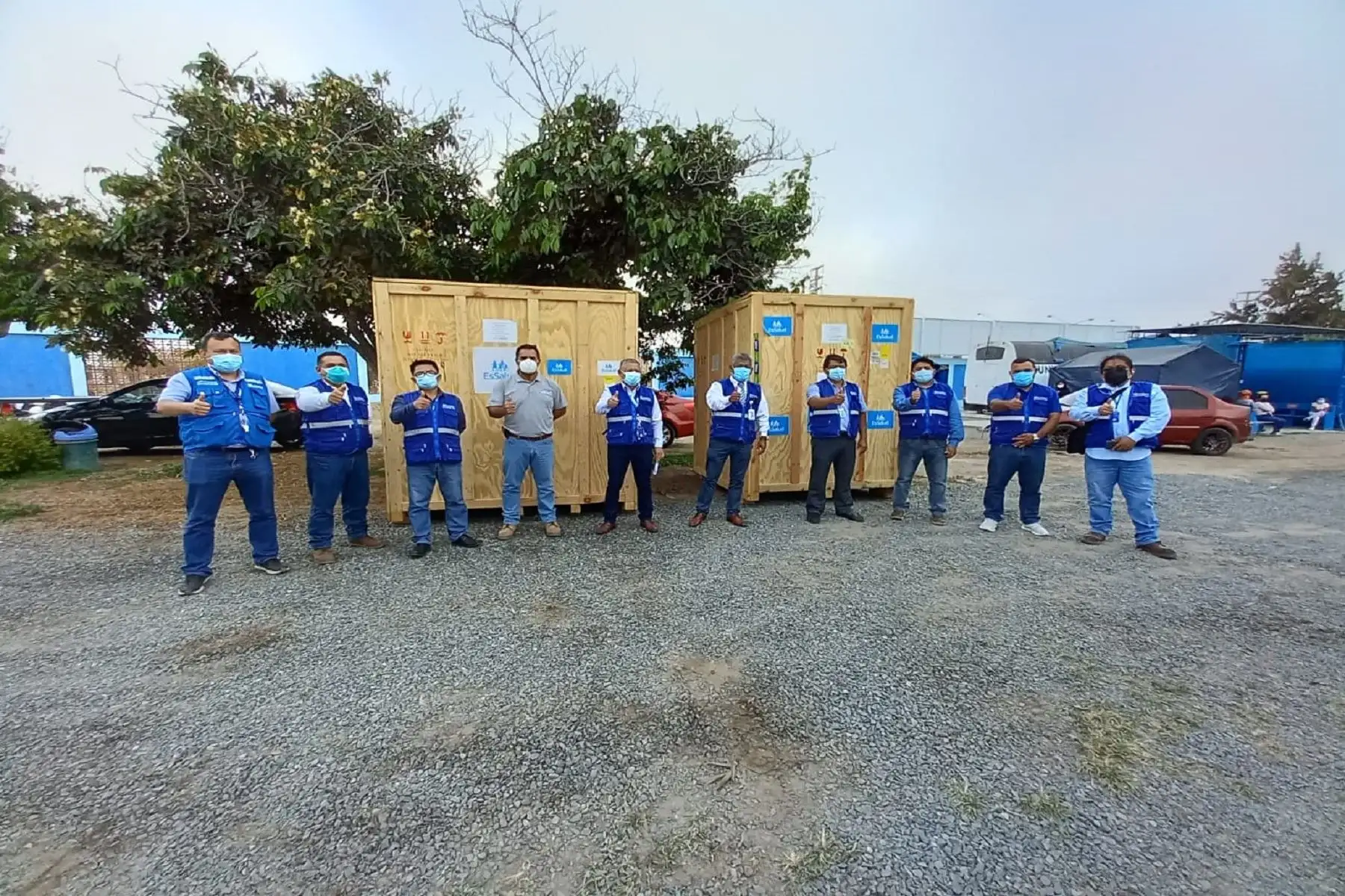 EsSalud Áncash y Huaraz inician instalación de nuevas plantas de oxígeno medicinal. Foto: Difusión