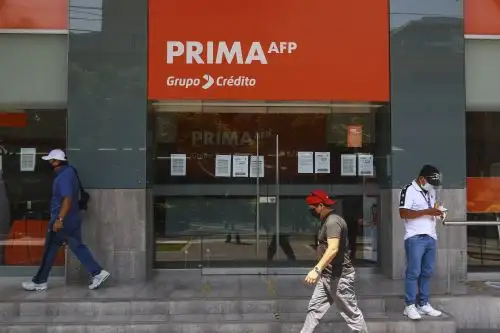 Local de una AFP. ANDINA/Jhonel Rodríguez Robles