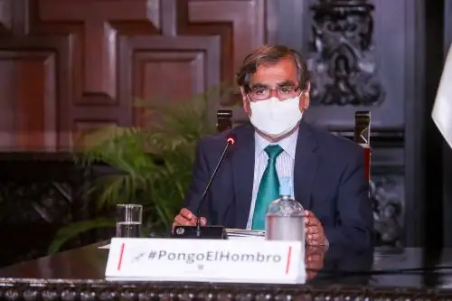 Ministro de Salud, Óscar Ugarte. ANDINA/Difusión