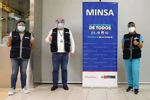 Profesionales de la salud llegaron a Ucayali para reforzar respuesta a la pandemia del covid-19.