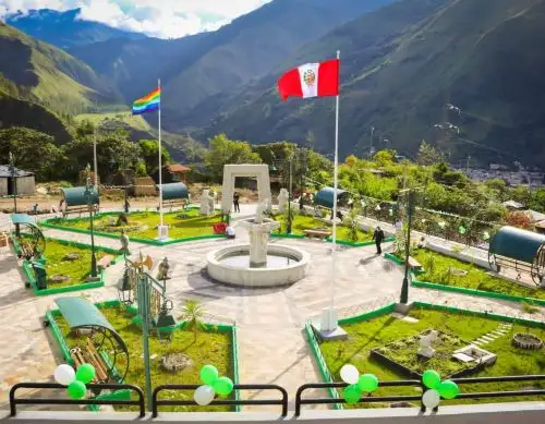 Machu Picchu, conoce la atractiva plaza ubicada en la ruta amazónica a la ciudadela inca, ubicada en el distrito de Machu Picchu Pueblo, en Cusco. ANDINA/Difusión