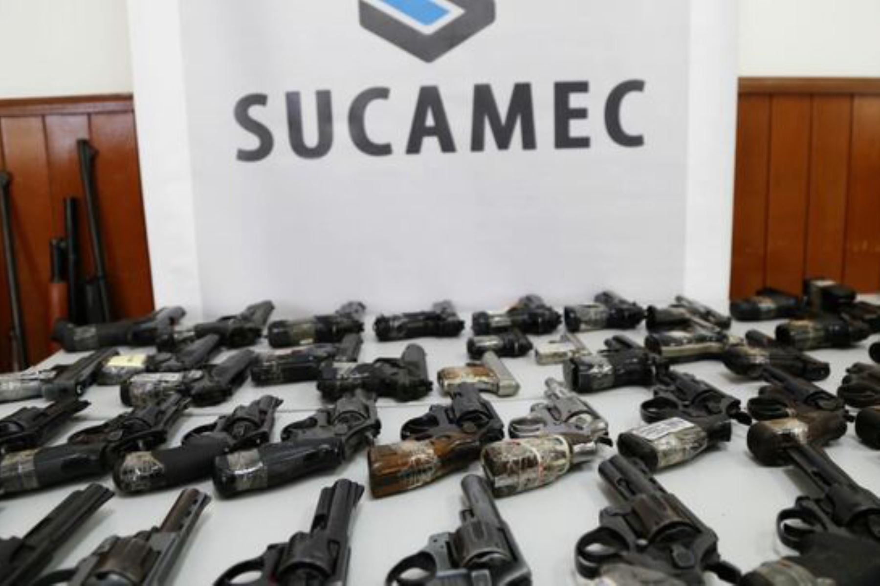 Sucamec: el 55% de armas de fuego que ingresan al Perú proviene