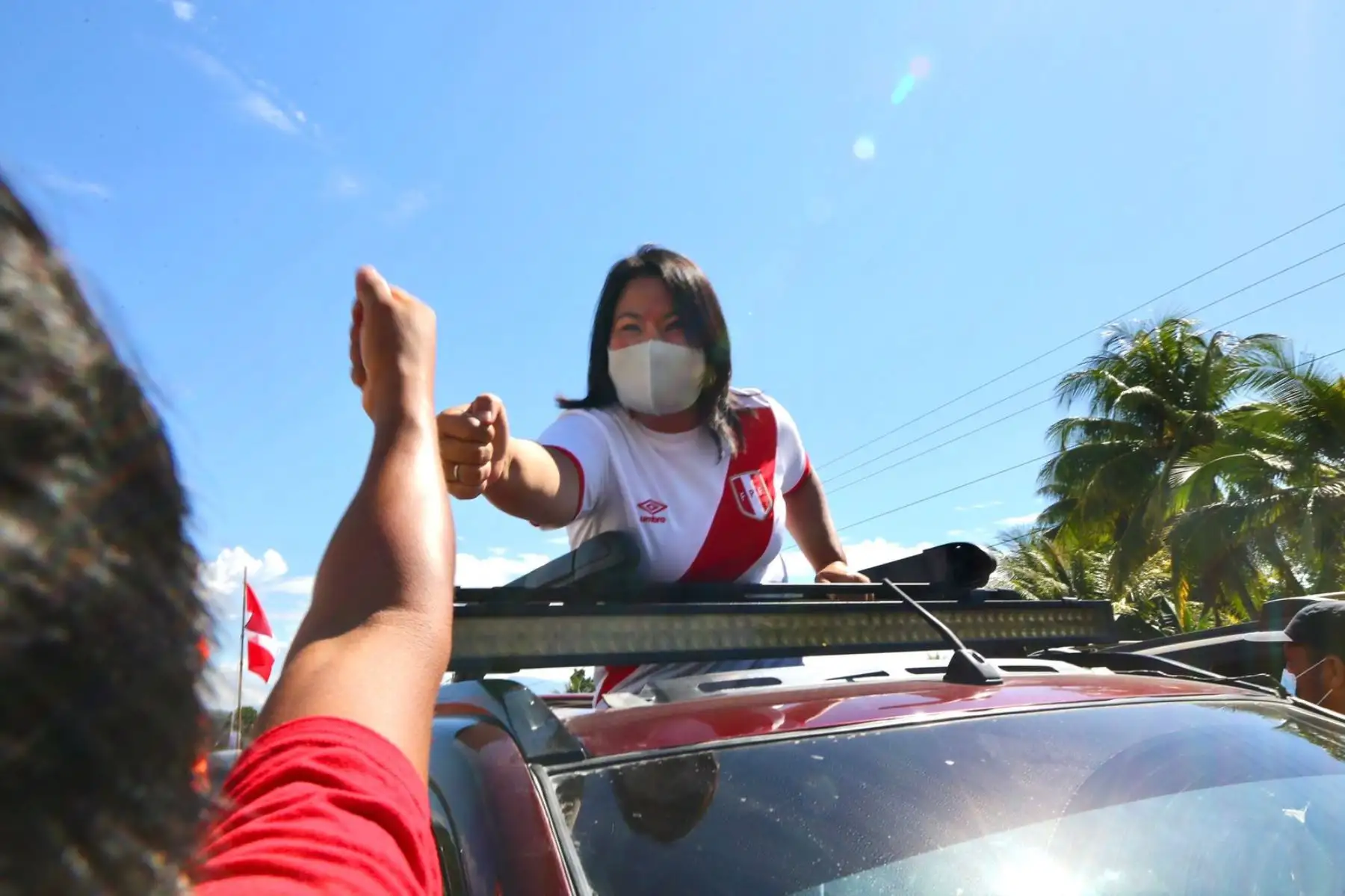 Keiko Fujimori realiza actividades en Tarma hoy sábado. Foto: ANDINA/difusión.