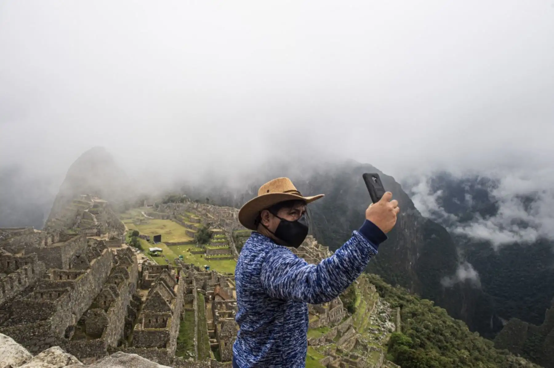 Machu Picchu, una de las siete maravillas del mundo moderno. Foto: AFP