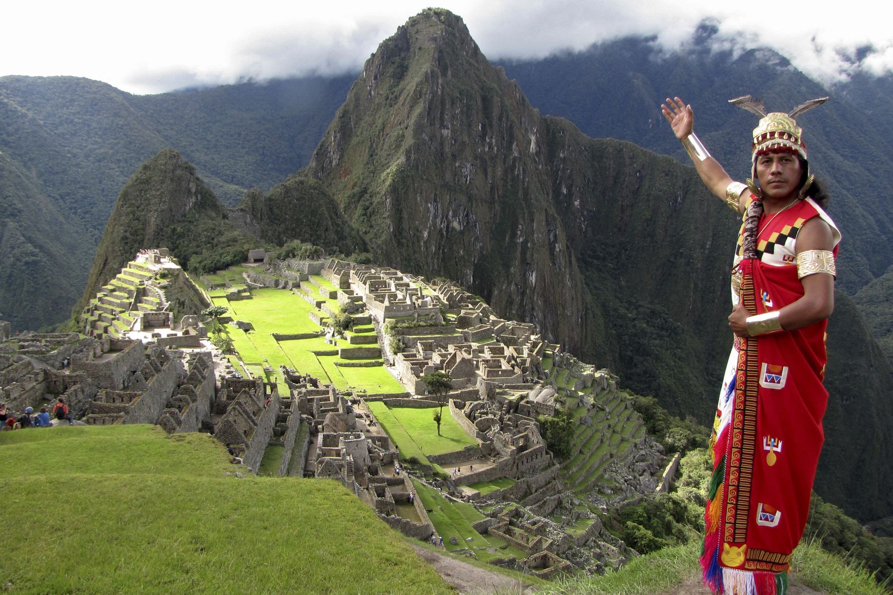 La ciudadela inca de Machu Picchu fue galardonada como el mejor destino turístico de Sudamérica 2021 por los World Travel Awards. AFP