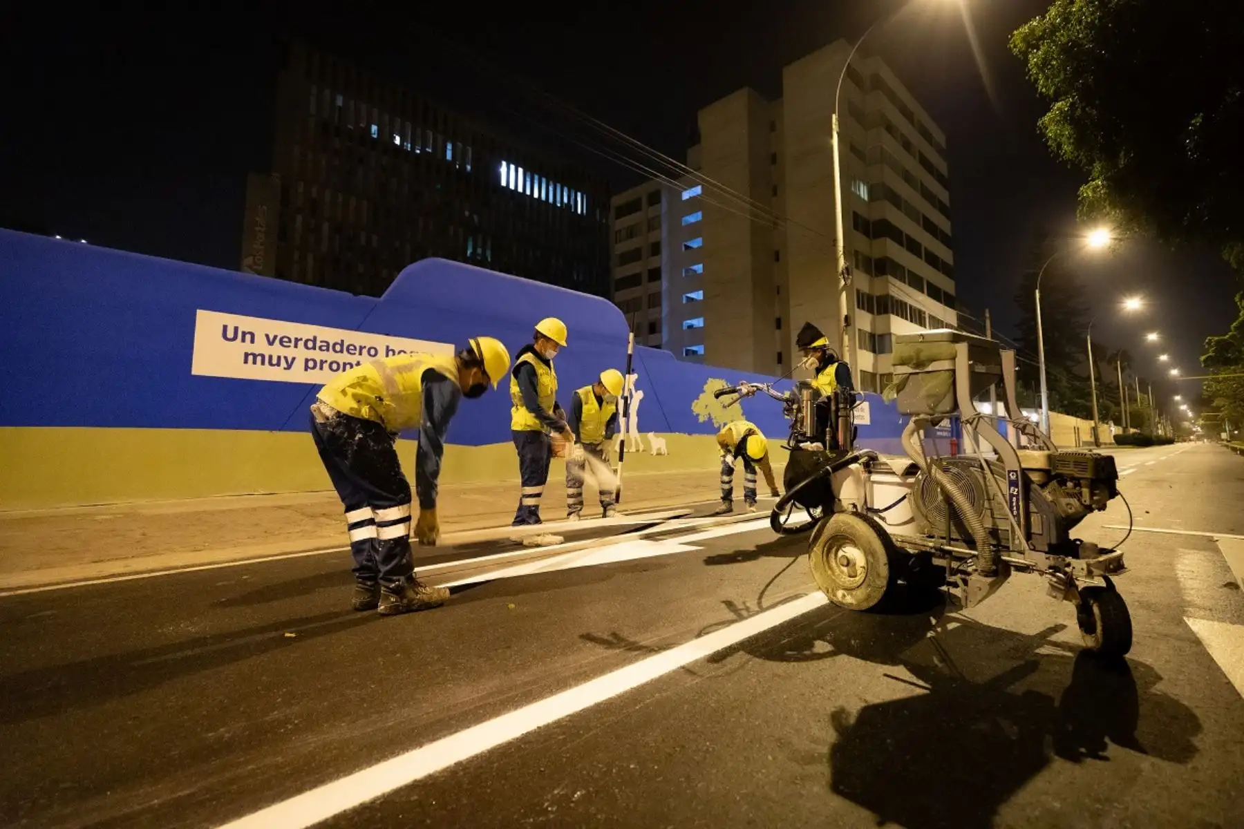 Municipalidad de Lima renovó señalización horizontal en casi 5 km de la Av. Salaverry