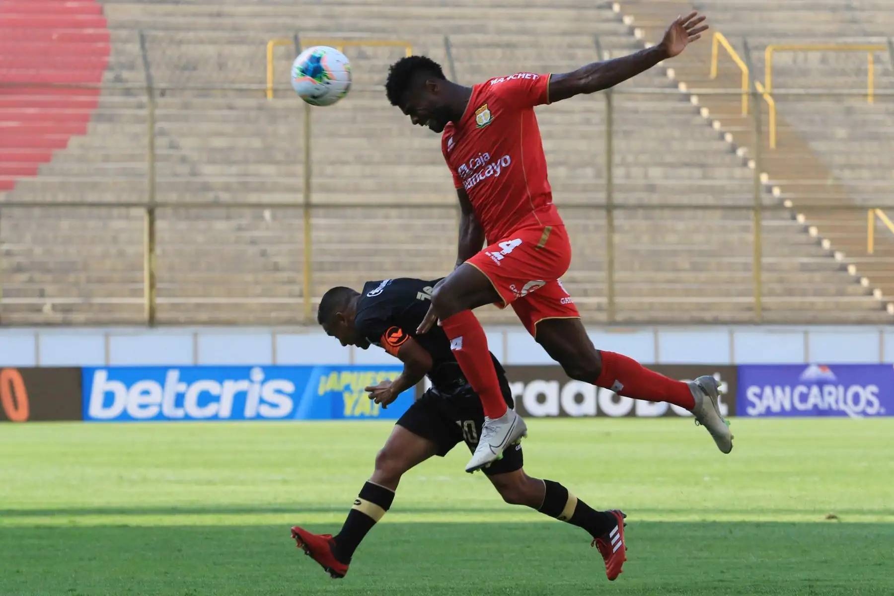 Sport Huancayo se enfrenta a Cusco FC por la quinta fecha de la Liga 1, en el Estadio Monumental. Foto: Liga 1