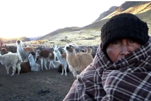 Para hoy martes 27 de abril se prevén valores de hasta 4 grados Celsius en la sierra norte, próximos a los 5 grados bajo cero en la sierra centro y cercanos a los 12 grados bajo cero en localidades sobre los 4,000 metros en la sierra sur. Foto: ANDINA