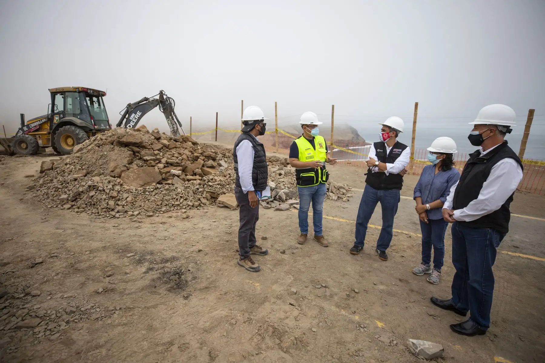 El alcalde de Lima, Jorge Muñoz, se reunió con el ministro de Cultura y el alcalde de Chorrillos para coordinar sobre futuros proyectos que tiene la MML para la ciudad. Foto: MML