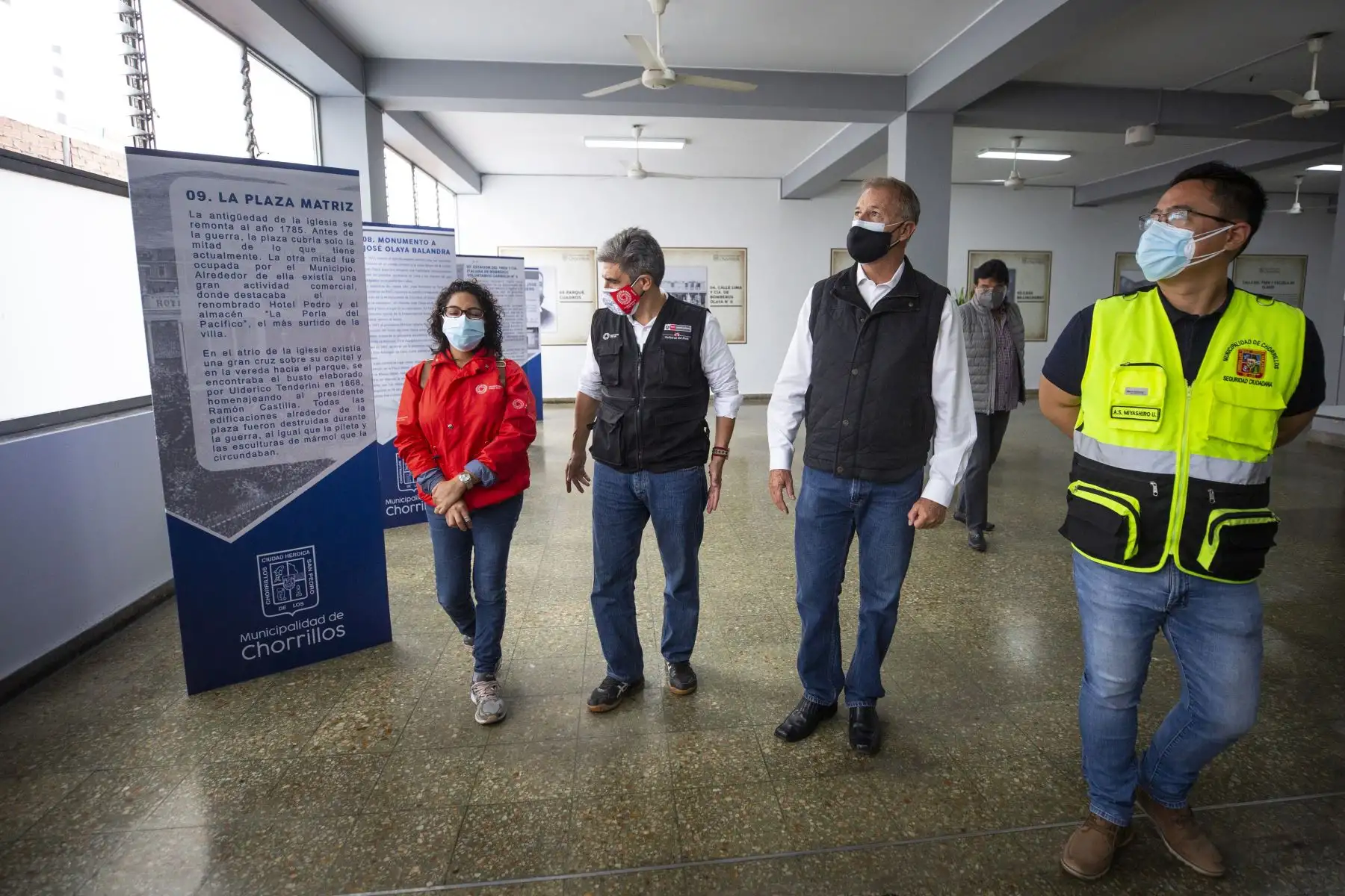 El alcalde de Lima, Jorge Muñoz, se reunió con el ministro de Cultura y el alcalde de Chorrillos para coordinar sobre futuros proyectos que tiene la MML para la ciudad. Foto: MML