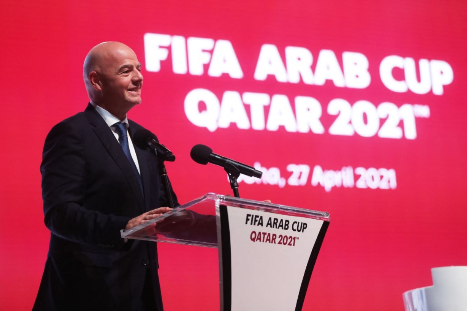 FIFA presentó la Copa Árabe que servirá como ensayo general del Mundial de Catar 2022.
