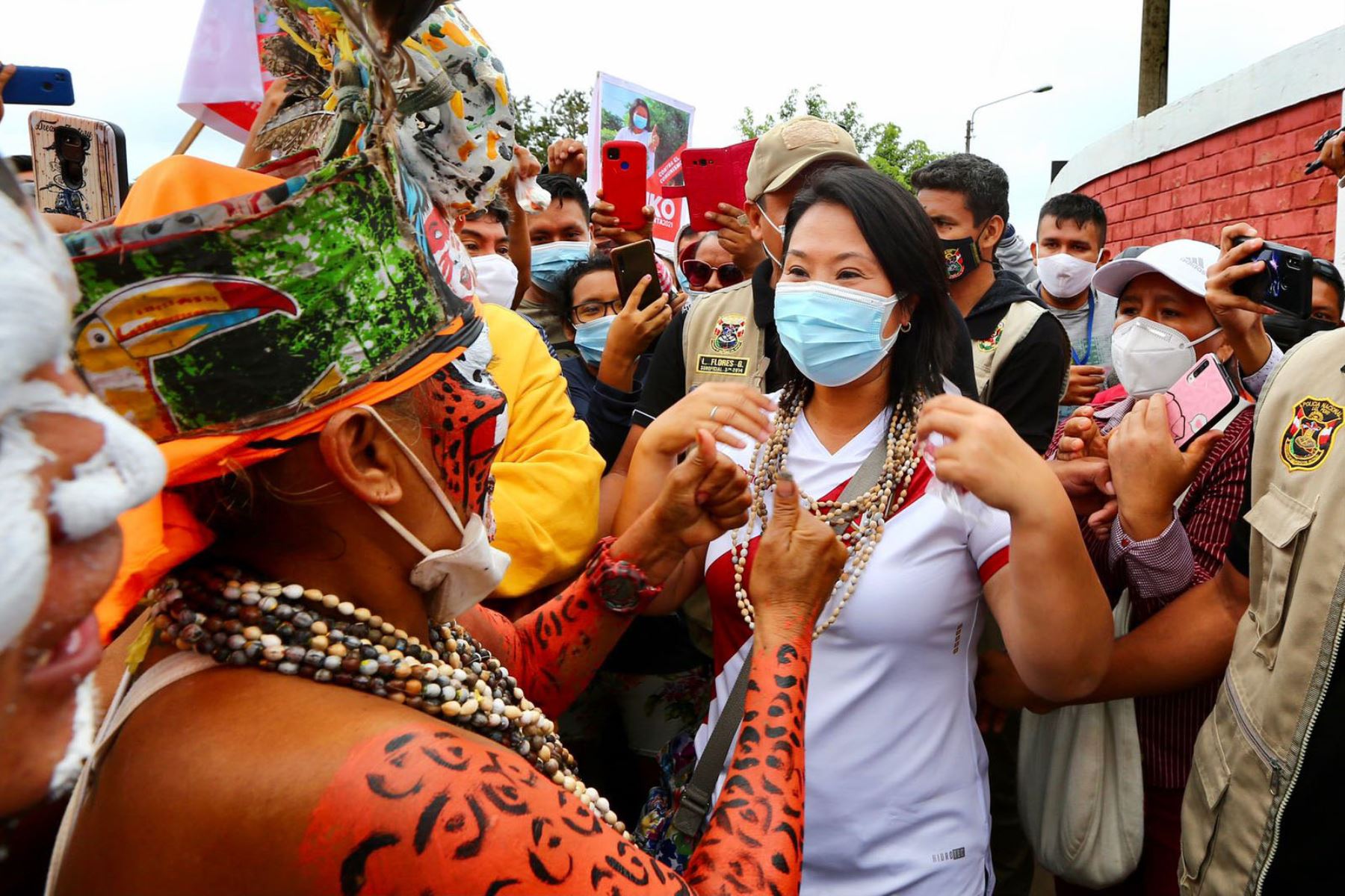 Keiko Fujimori visita Ucayali y en la tarde tiene previsto retornar a Lima. Foto: ANDINA/difusión.