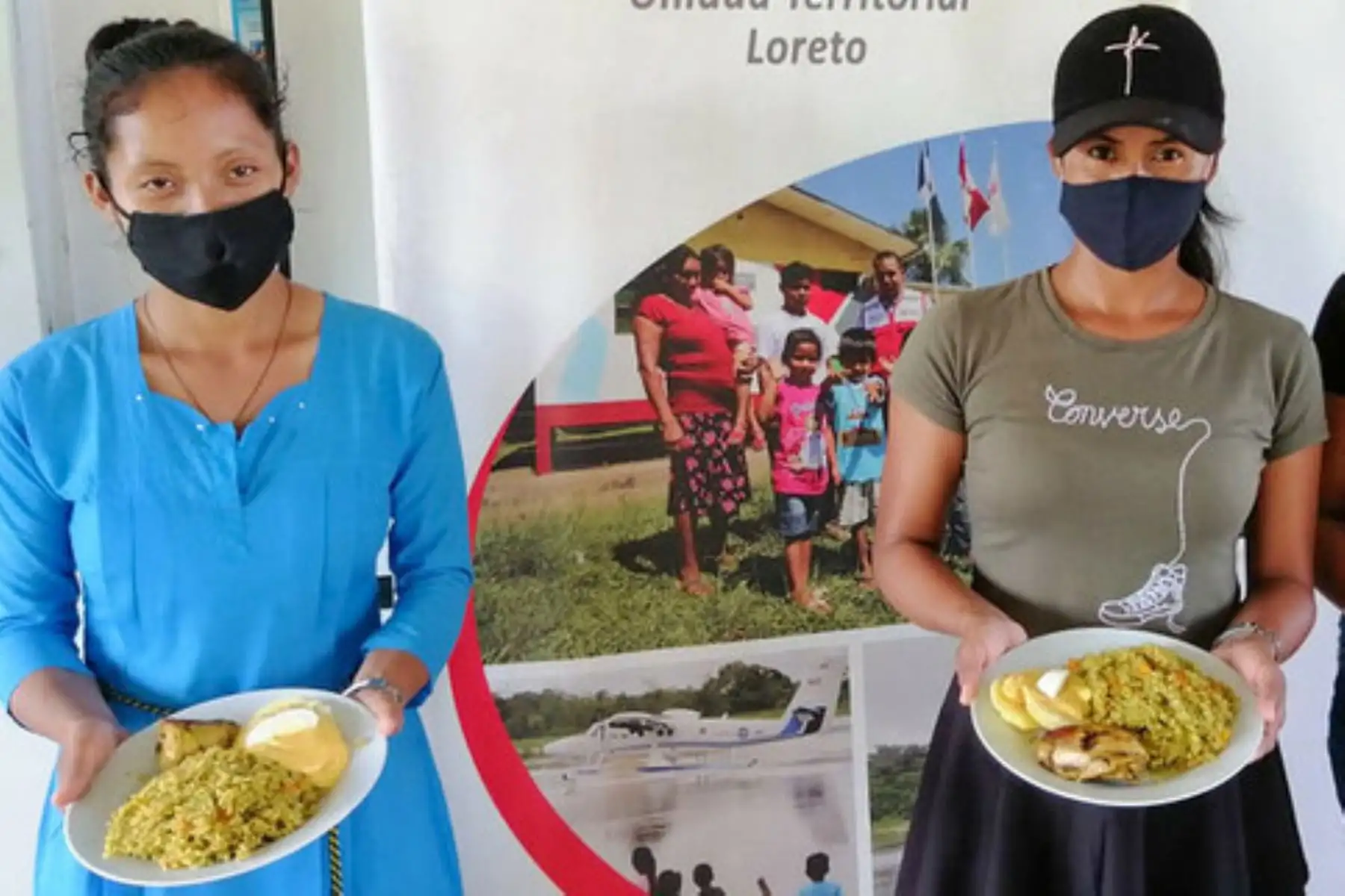 Mujeres de centros poblados en distrito de Yavarí, en Loreto, se capacitan en el tambo Mario Rivera para la elaboración de calzado y productos hechos con yuca. Foto: ANDINA/Difusión