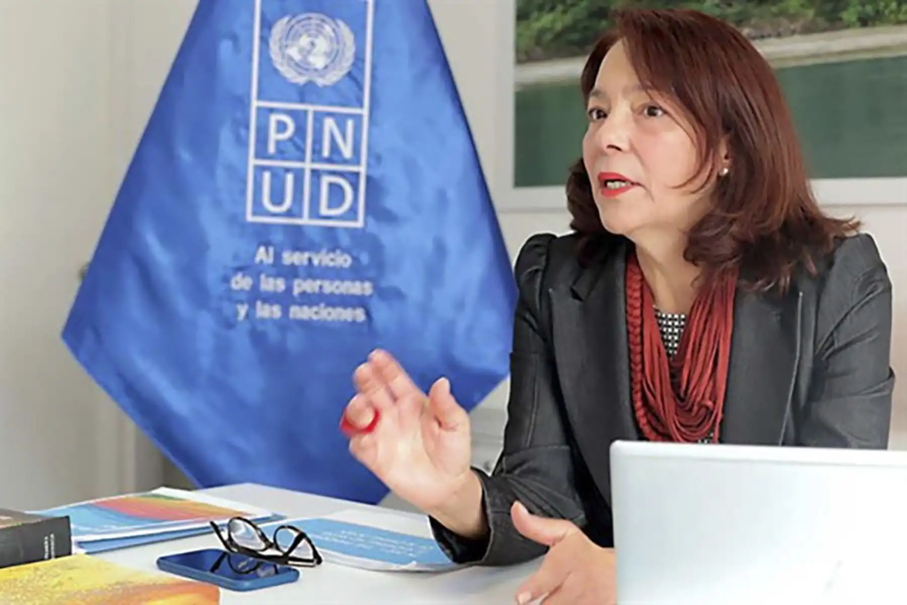 María del Carmen Sacasa, representante del PNUD en el Perú.