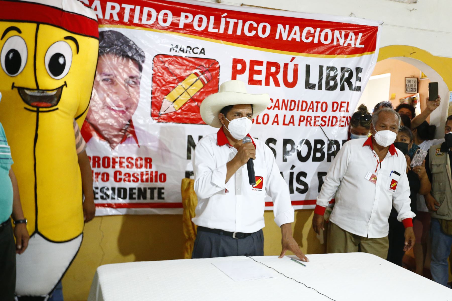 Juntos por el Perú y Nuevo Perú ratifican apoyo a Pedro Castillo | Noticias  | Agencia Peruana de Noticias Andina