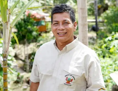 Teófilo Torres, jefe del Parque Nacional Yaguas, ganó el premio "Bruno H. Schubert" de Alemania, uno de los más prestigiosos galardones internacionales sobre el medio ambiente, por su importante labor en esa área natural protegida ubicada en Loreto. Foto: Ingrid Chalán/FZS Perú