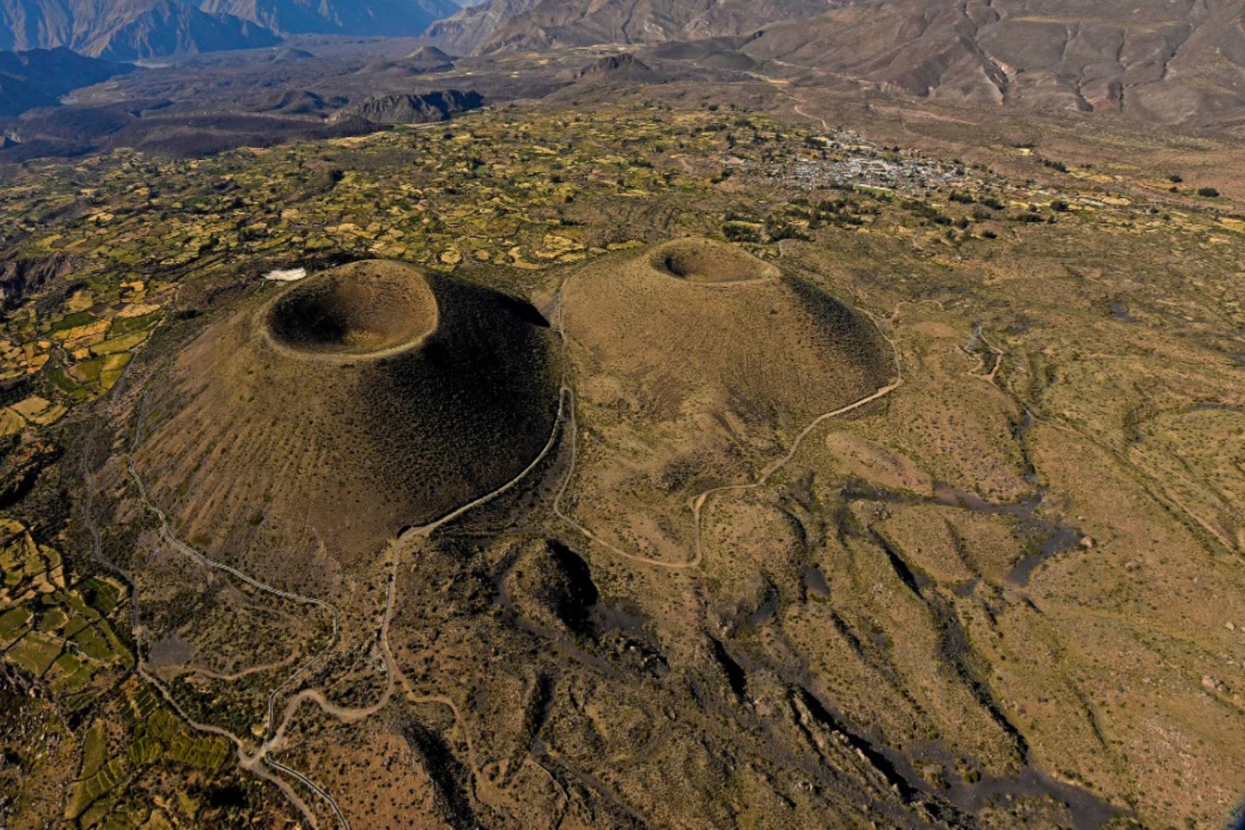 El geoparque mundial Colca y Volcanes de Andagua, ubicado en la región Arequipa. Foto: ANDINA/Ingemmet