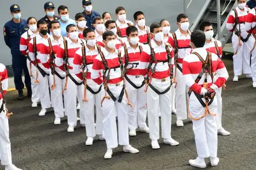 En el B.A.P. Unión se respetan las medidas de bioseguridad ante la pandemia del covid-19.