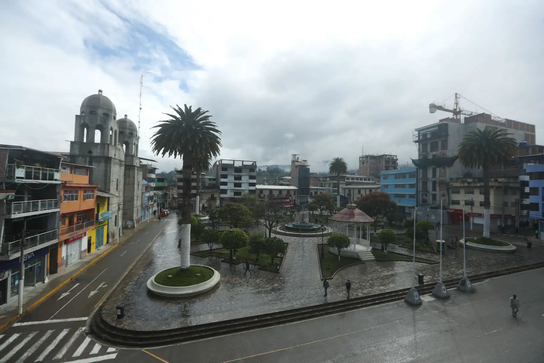 Plaza de Armas de Chota. ANDINA/Carla Patiño Ramírez