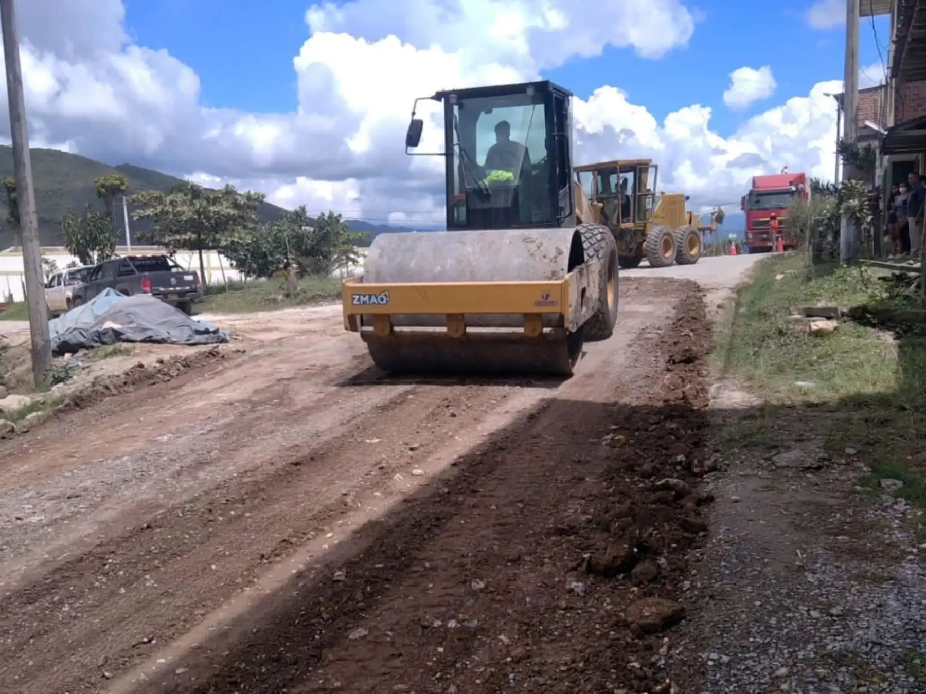 El MTC informó que se atiende emergencias reportadas en dos tramos del corredor vial a Chachopoyas, a causa de las lluvias intensas que se presentana en la región Amazonas. ANDINA/Difusión