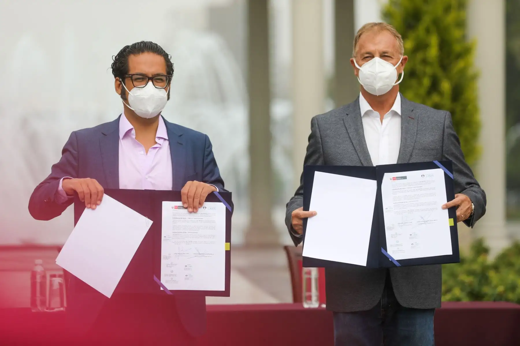 Ministerio de la Producción y Municipalidad de Lima firman un convenio de Cooperación Interinstitucional, con el fin de implementar mecanismos de coordinación, interacción, cooperación y reciprocidad en cuatro ejes: producción, comercio, proyectos y terrazas gastronómicas. Foto: Produce