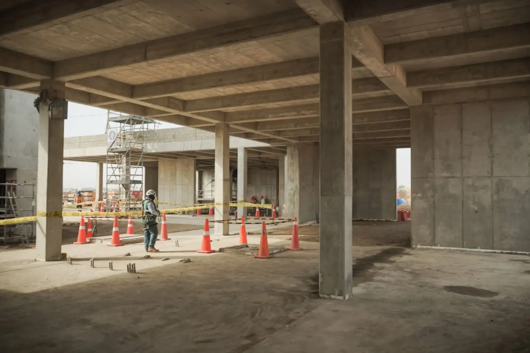 Continúan trabajos de ampliación del aeropuerto Jorge Chávez que comprende una segunda pista de aterrizaje, una nueva torre de control y el terminal de pasajeros. Foto: Difusión