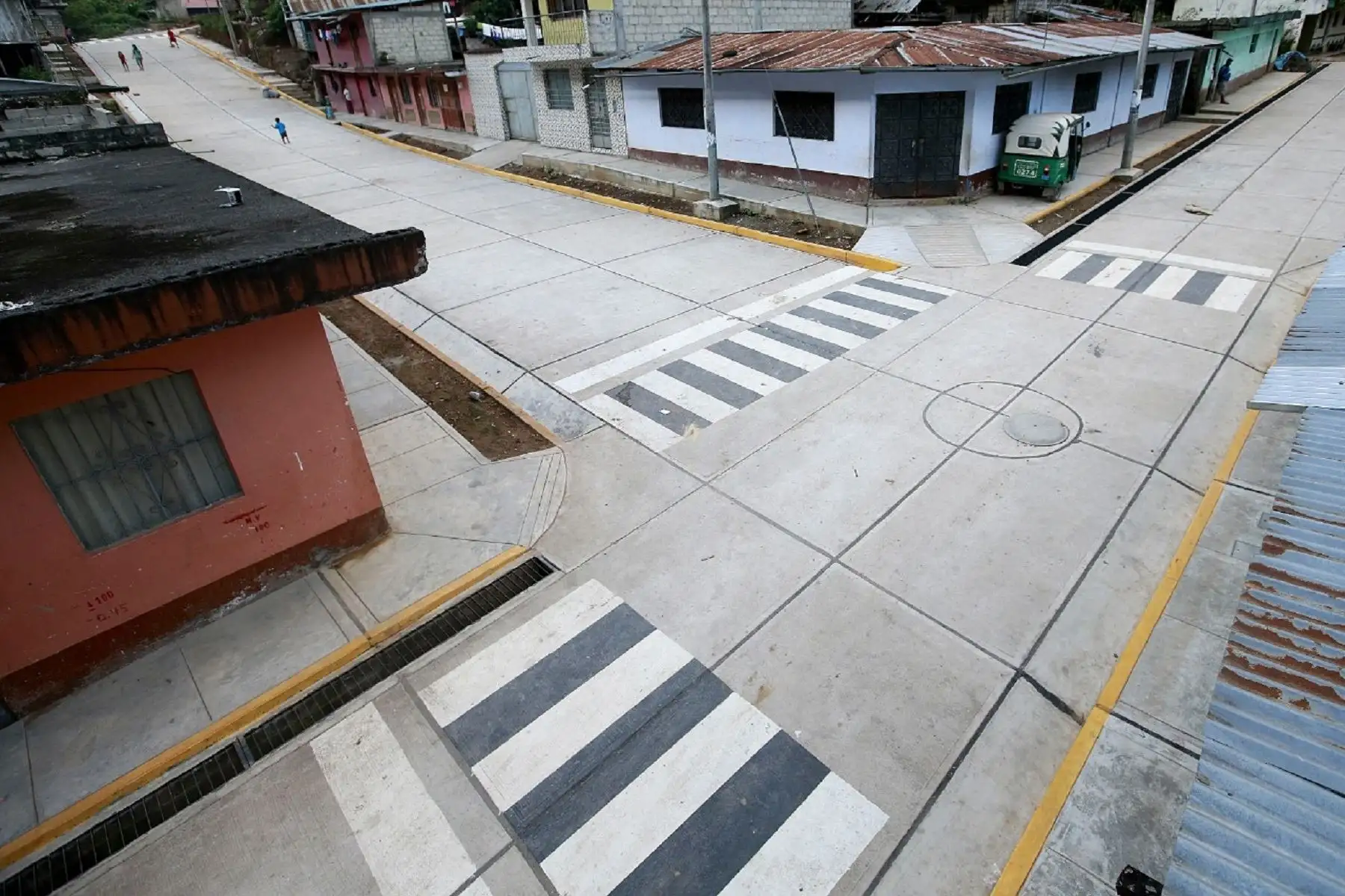 Infraestructura de drenaje pluvial.